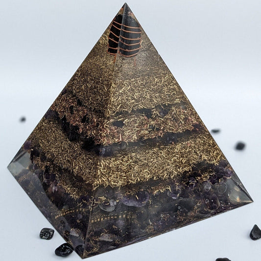 Orgonite Pyramids for EMF Protection & Energy Healing | Handmade Tools