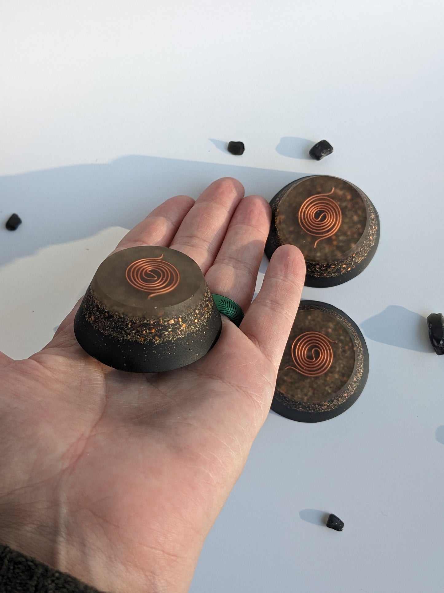 Orgonite Tower Buster Home Protection EMF Shield Gift For Grounding Energy Accumulator Orgone With Shungite Tower Buster Powerful Orgonite