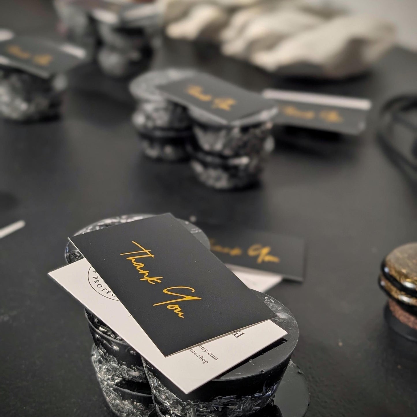 Christmas Tree Orgonite Tower Buster • Festive Resin Tree Decoration • Handmade Metal & Quartz Piece • Holiday Desk Gift • Small Resin Art