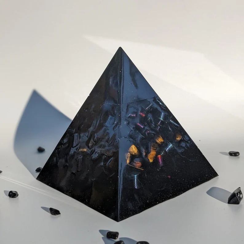 Orgonite Pyramids For EMF Protection