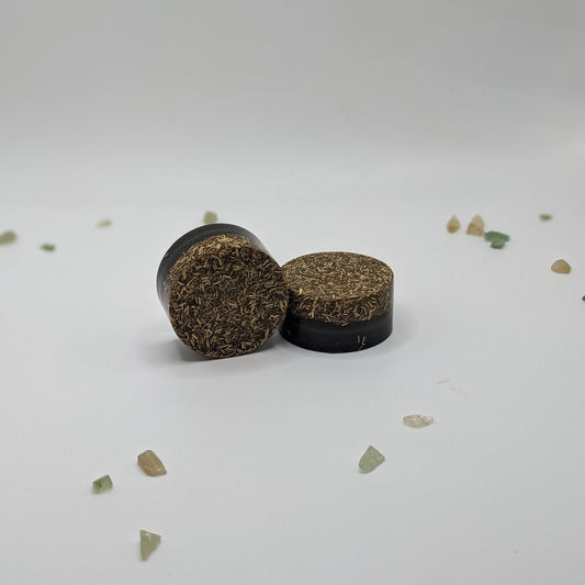 Orgonite Tower Buster with Quartz, Shungite & Brass | Handmade Resin Energy Disc for Home, Garden, or Office | Unique Gift Made in USA