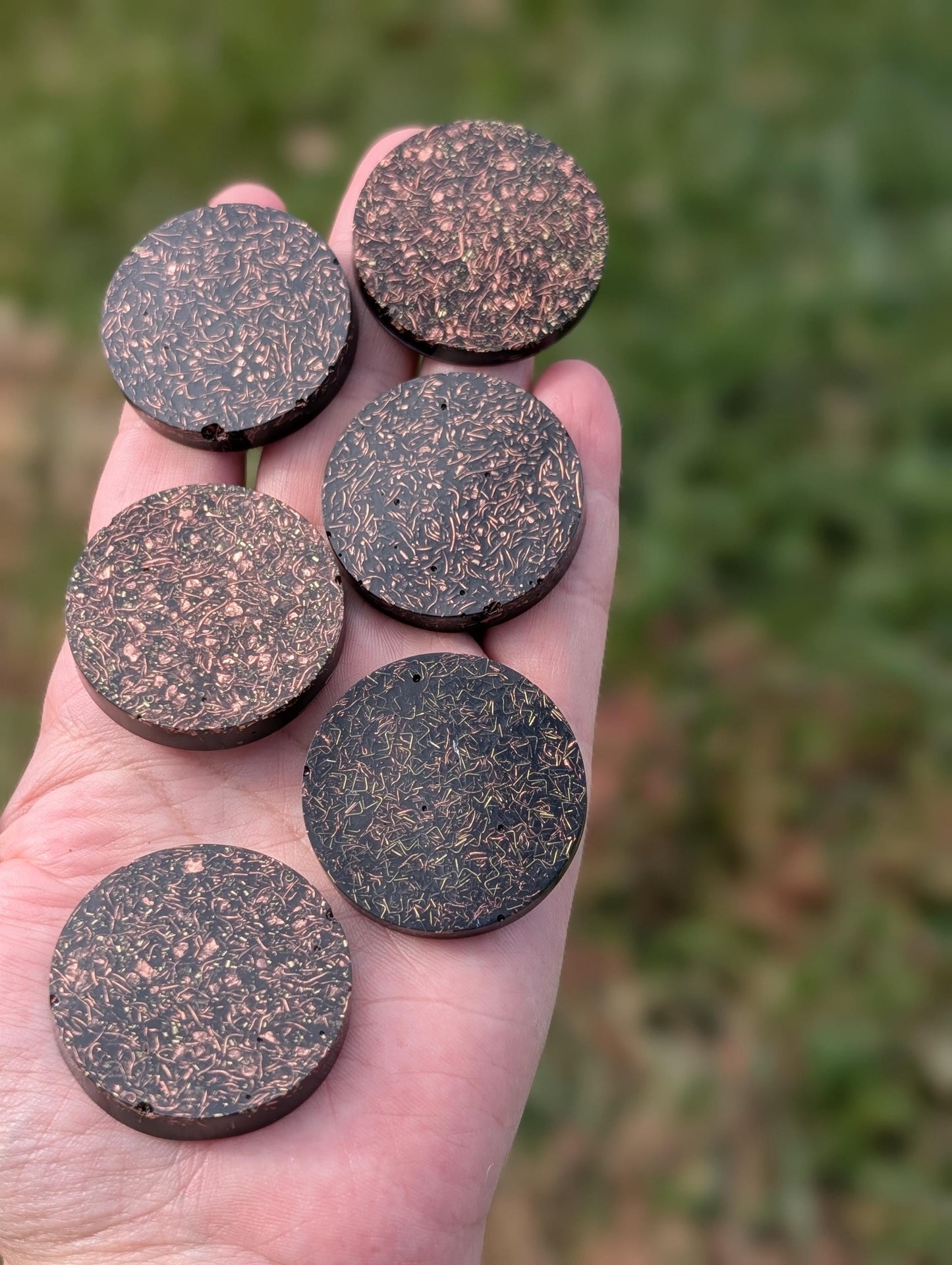 Mini Phone Protector – Pocket Or Orgonite Disc – Clearance Final Sale